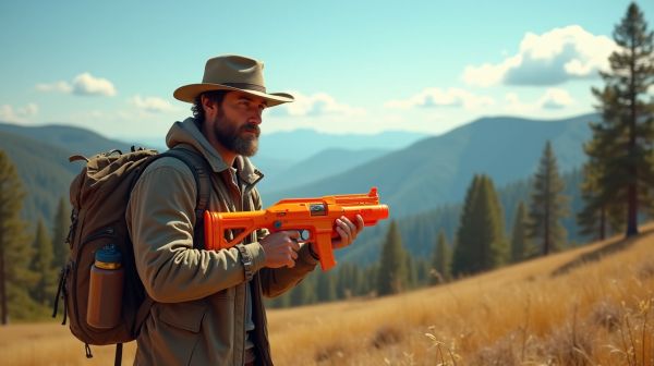 Why your next outdoor adventure needs a gel blaster gun