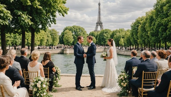 Romantic locations for a vow renewal ceremony in paris